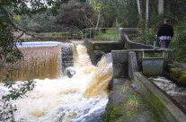 Weir and Water Supply System